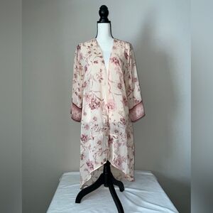 Maurices floral kimono XL NWOT